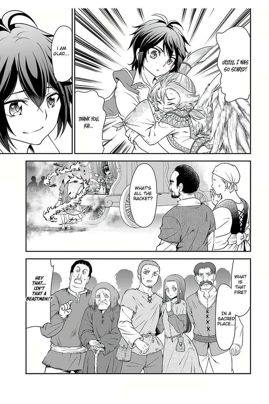 With Single Palm Founding a Pioneering Village a in Another World - Live With The Married Girls in Uninhabited Island Life ~ chapter 28 page 4