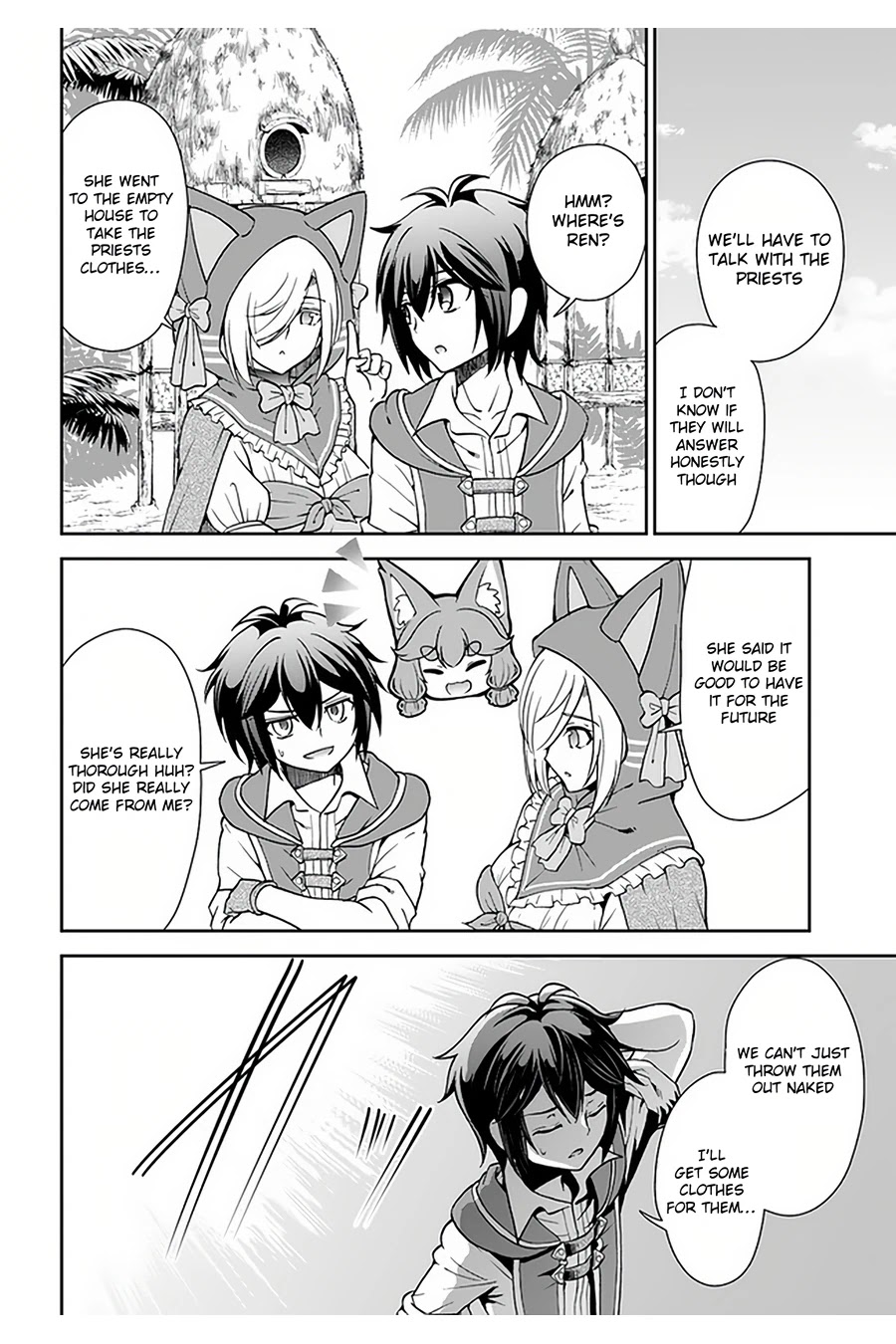 With Single Palm Founding a Pioneering Village a in Another World - Live With The Married Girls in Uninhabited Island Life ~ chapter 30 page 11