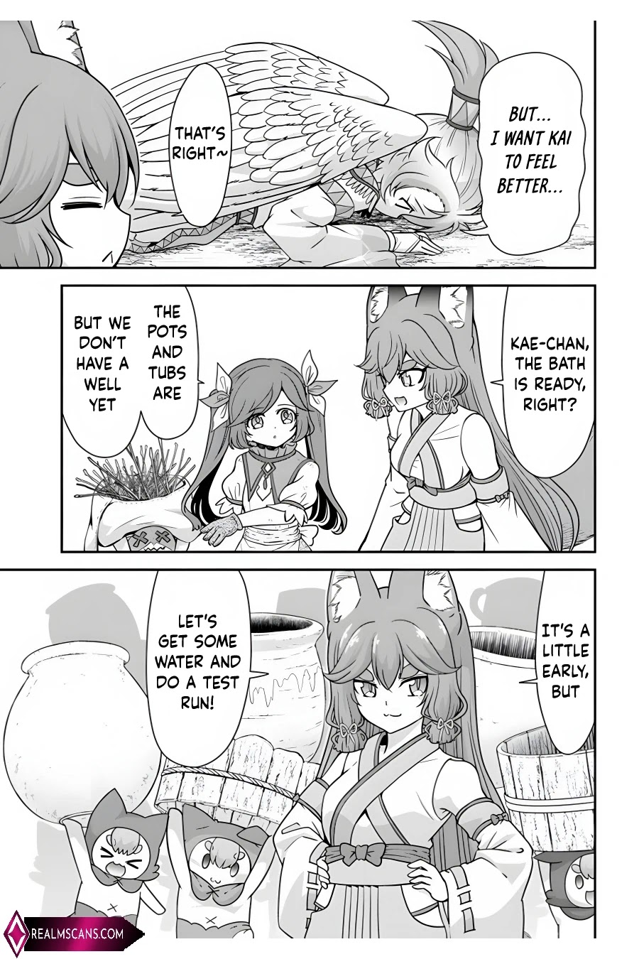 With Single Palm Founding a Pioneering Village a in Another World - Live With The Married Girls in Uninhabited Island Life ~ chapter 33 page 10