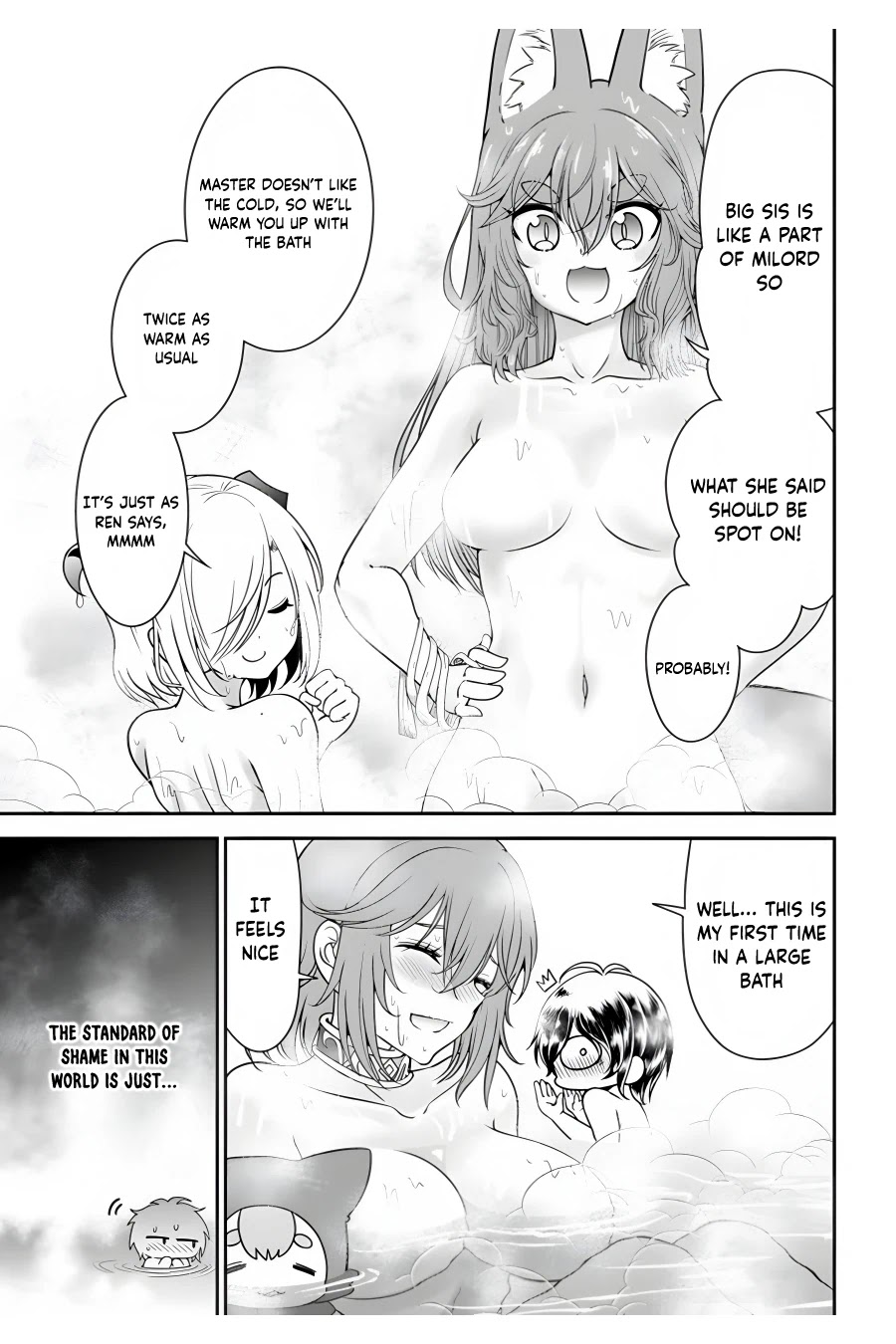 With Single Palm Founding a Pioneering Village a in Another World - Live With The Married Girls in Uninhabited Island Life ~ chapter 33 page 19