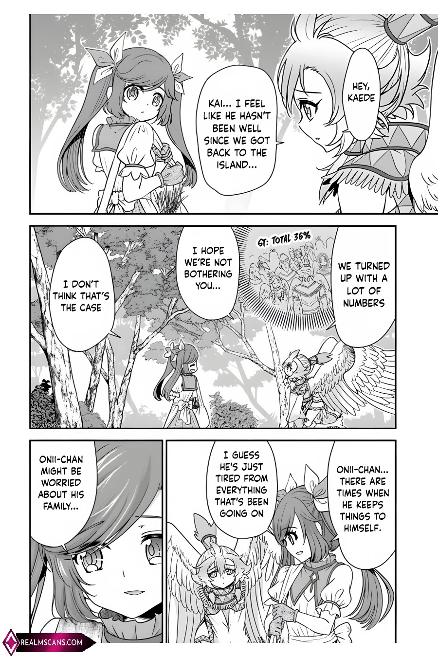 With Single Palm Founding a Pioneering Village a in Another World - Live With The Married Girls in Uninhabited Island Life ~ chapter 33 page 7