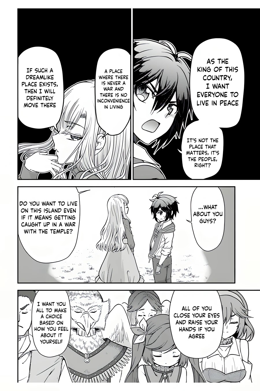 With Single Palm Founding a Pioneering Village a in Another World - Live With The Married Girls in Uninhabited Island Life ~ chapter 35 page 15
