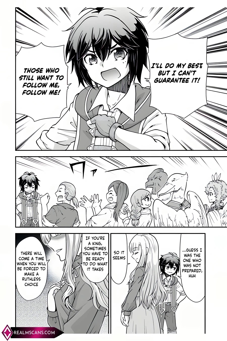 With Single Palm Founding a Pioneering Village a in Another World - Live With The Married Girls in Uninhabited Island Life ~ chapter 35 page 19