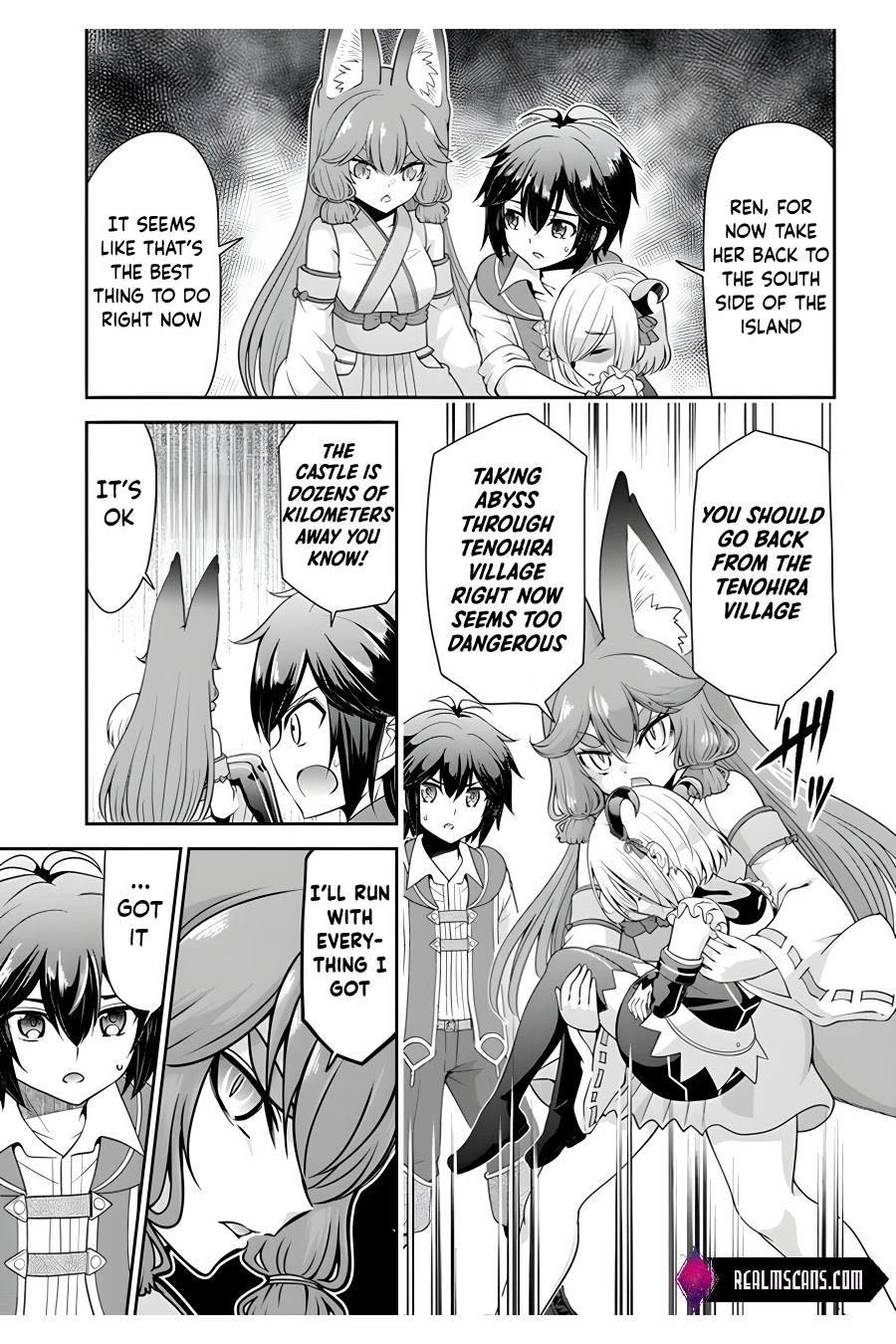With Single Palm Founding a Pioneering Village a in Another World - Live With The Married Girls in Uninhabited Island Life ~ chapter 36 page 6