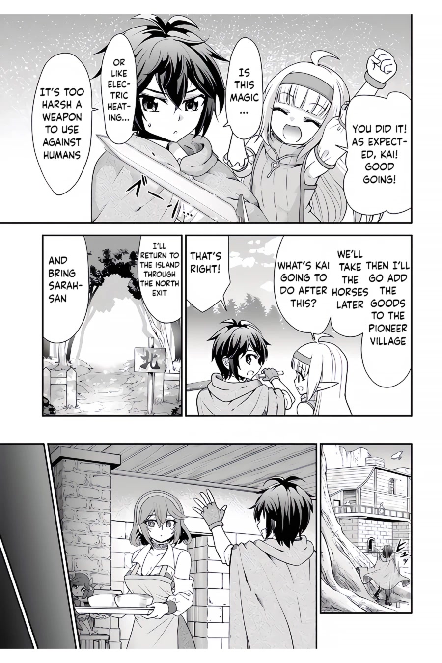 With Single Palm Founding a Pioneering Village a in Another World - Live With The Married Girls in Uninhabited Island Life ~ chapter 38 page 18