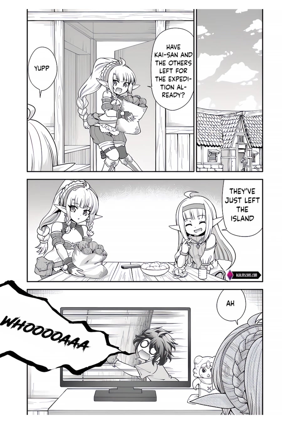 With Single Palm Founding a Pioneering Village a in Another World - Live With The Married Girls in Uninhabited Island Life ~ chapter 38 page 2