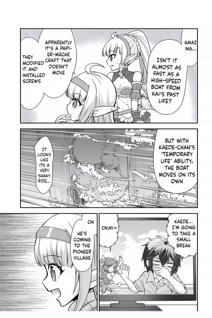 With Single Palm Founding a Pioneering Village a in Another World - Live With The Married Girls in Uninhabited Island Life ~ chapter 38 page 4