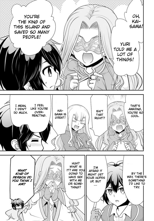 With Single Palm Founding a Pioneering Village a in Another World - Live With The Married Girls in Uninhabited Island Life ~ chapter 48 page 12