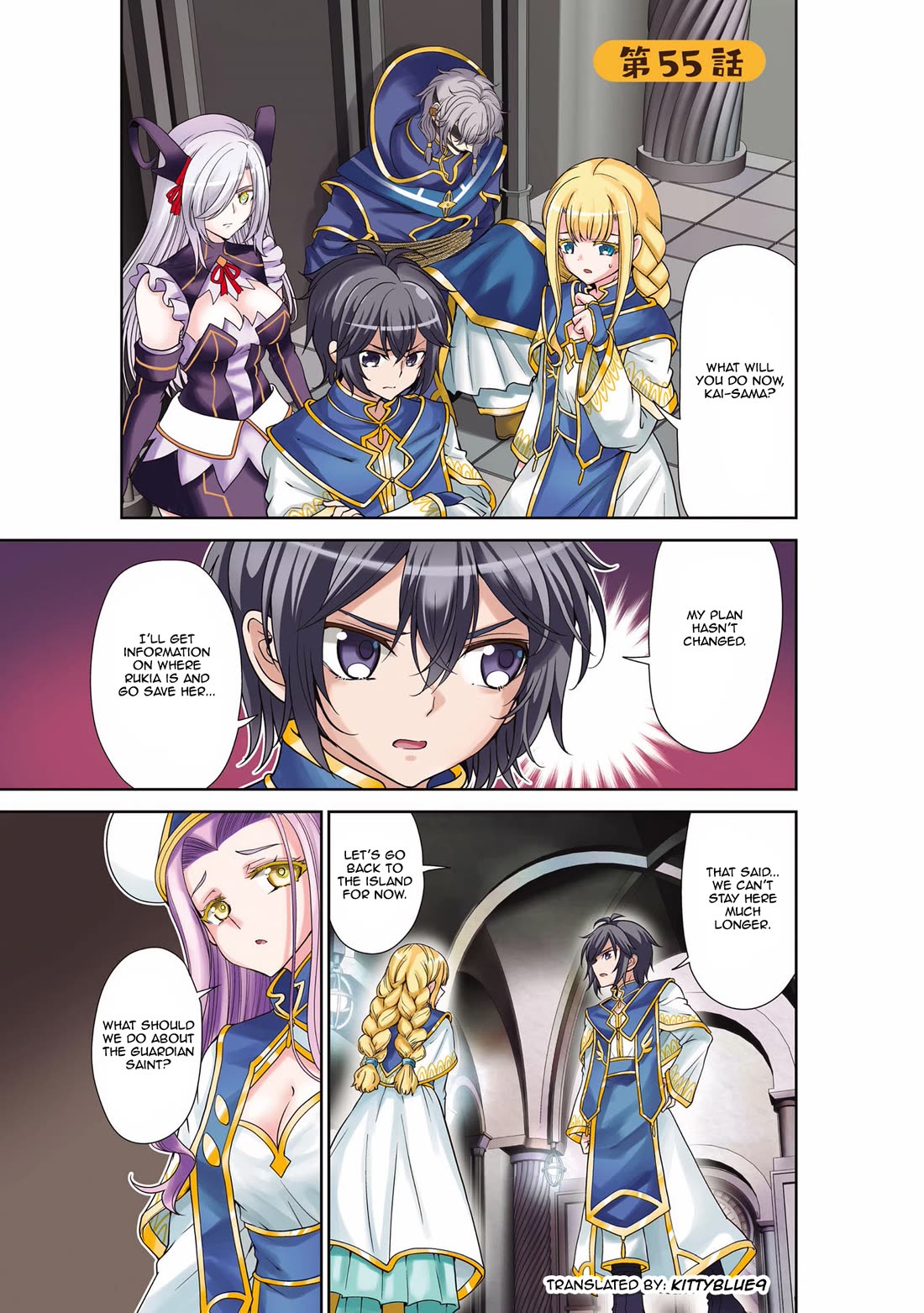 With Single Palm Founding a Pioneering Village a in Another World - Live With The Married Girls in Uninhabited Island Life ~ chapter 55 page 1