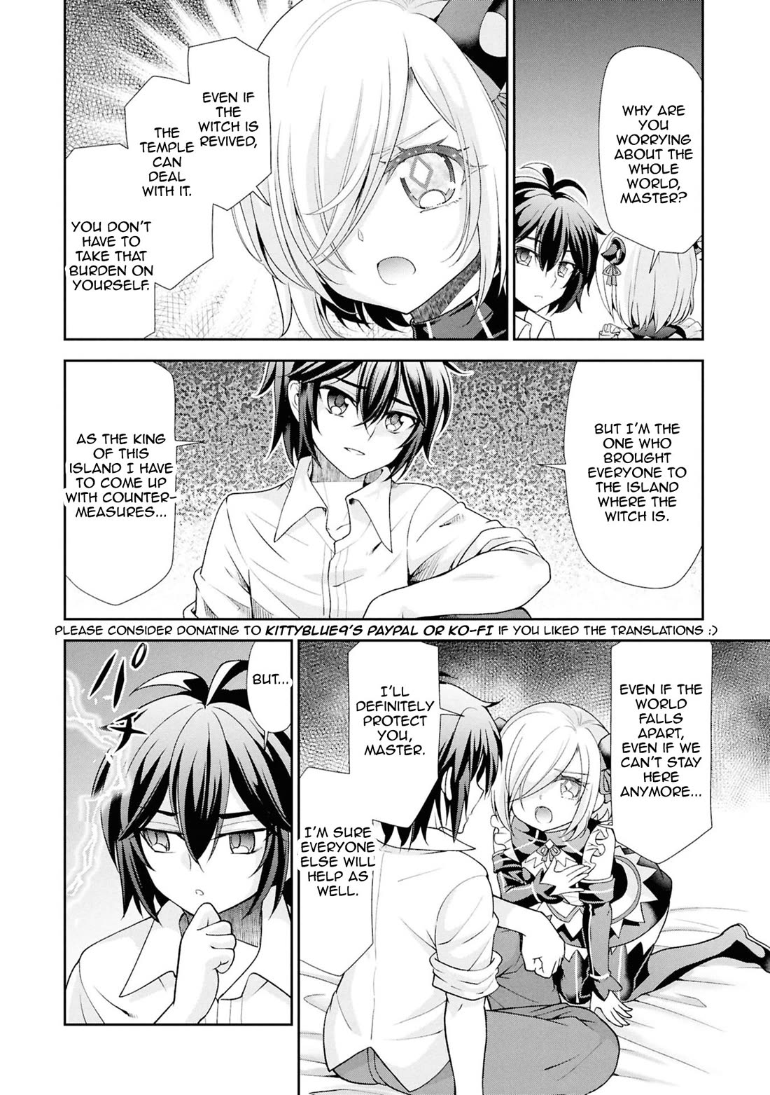 With Single Palm Founding a Pioneering Village a in Another World - Live With The Married Girls in Uninhabited Island Life ~ chapter 59 page 12