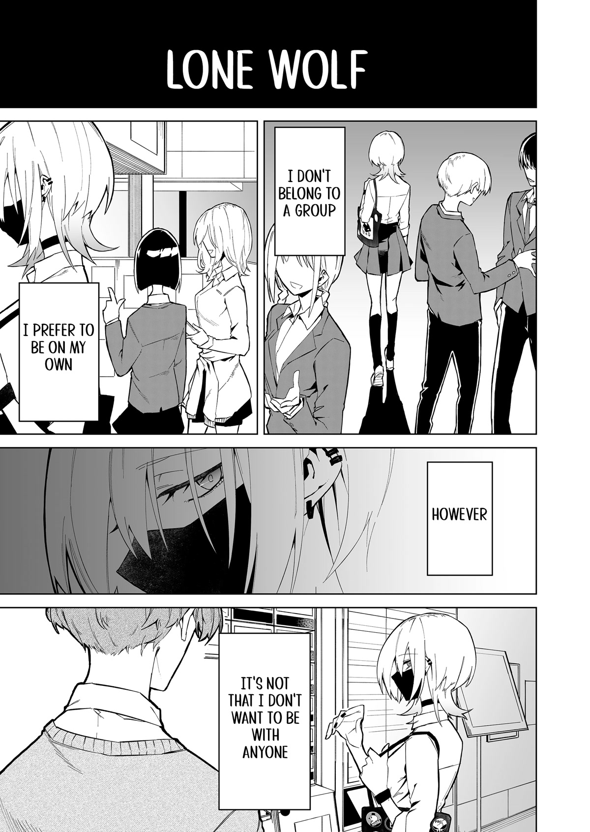 Wolf-chan Is Trying to Feign Indifference chapter 1 page 1