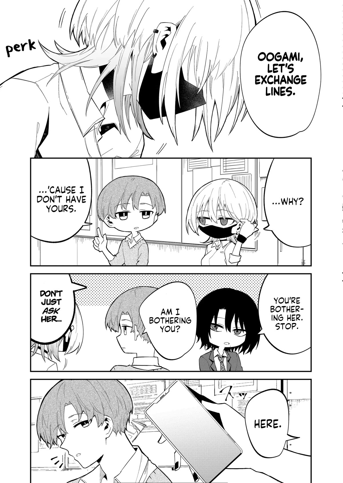 Wolf-chan Is Trying to Feign Indifference chapter 13 page 6