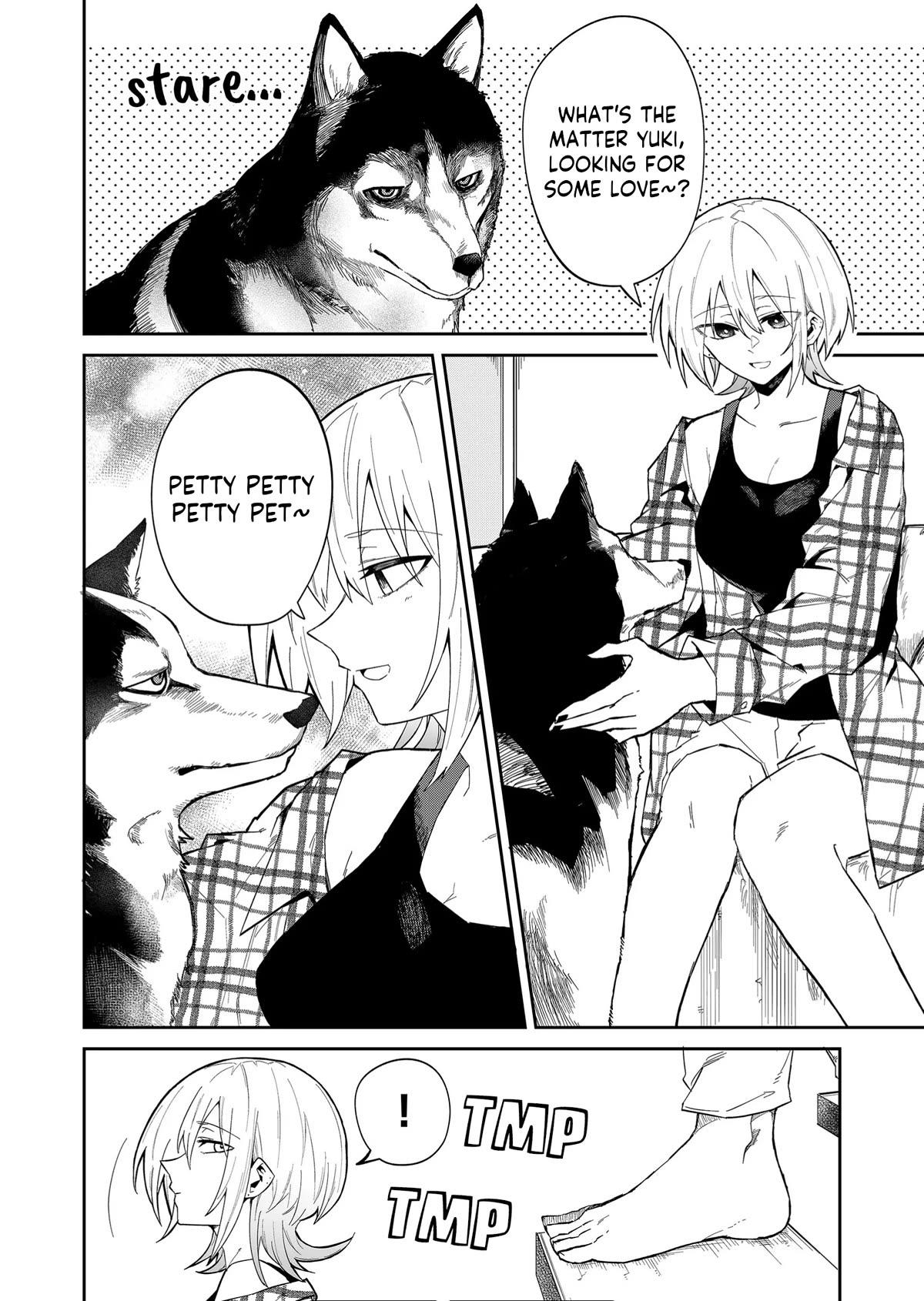 Wolf-chan Is Trying to Feign Indifference chapter 15 page 2