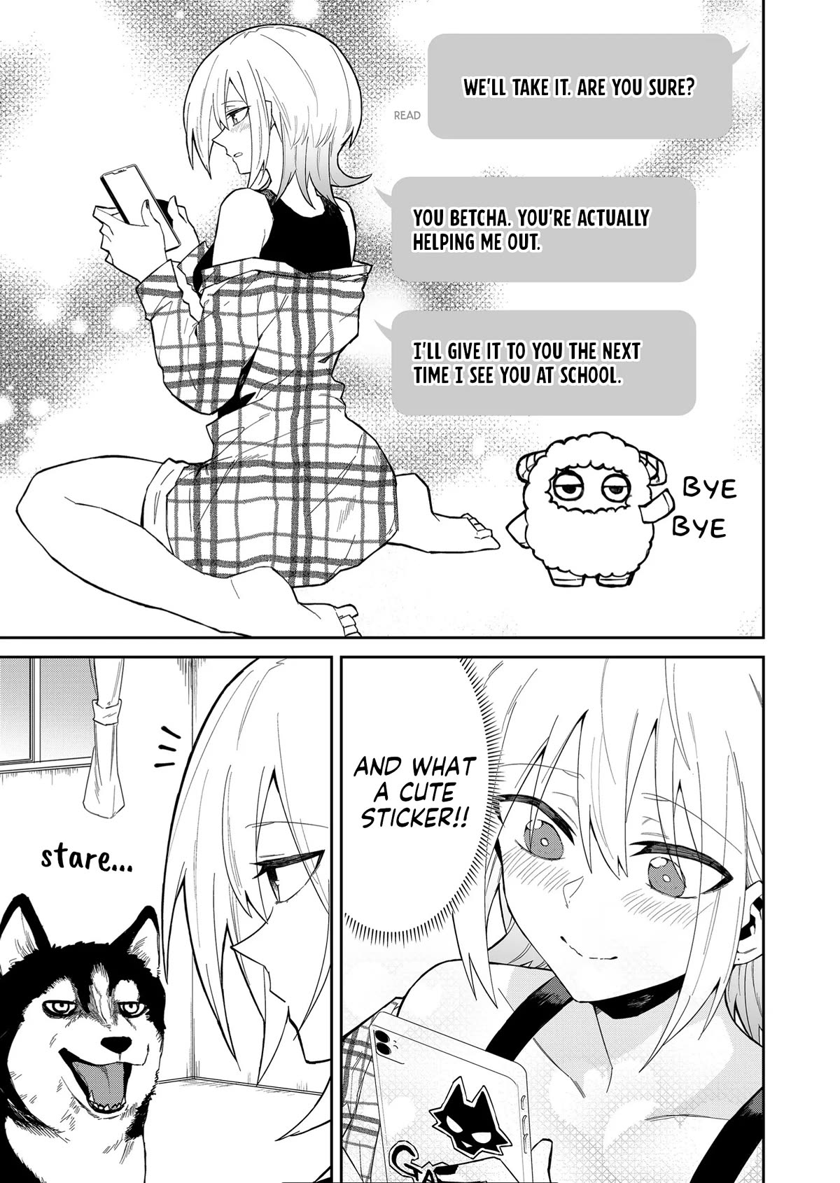 Wolf-chan Is Trying to Feign Indifference chapter 15 page 7