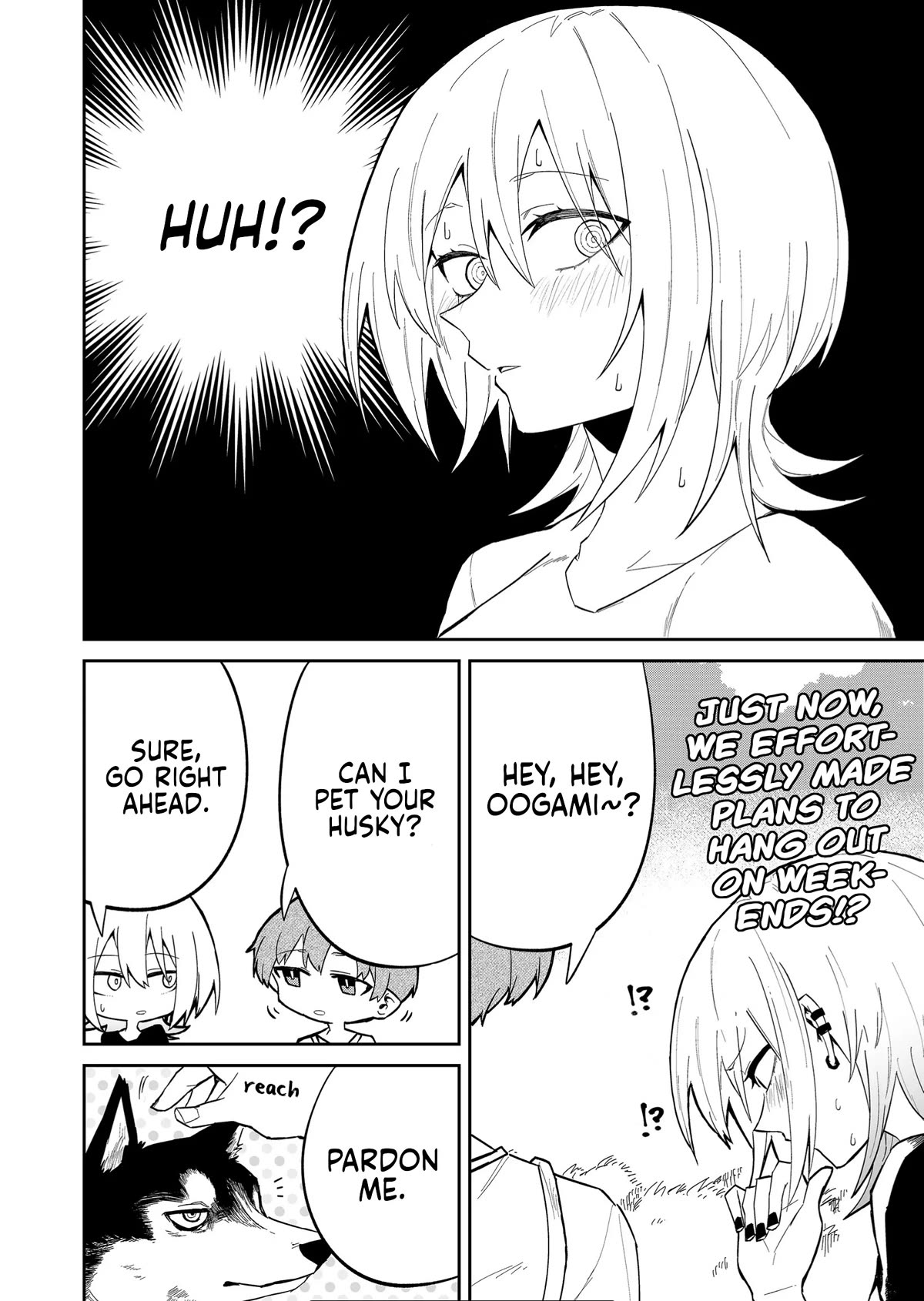 Wolf-chan Is Trying to Feign Indifference chapter 16 page 6