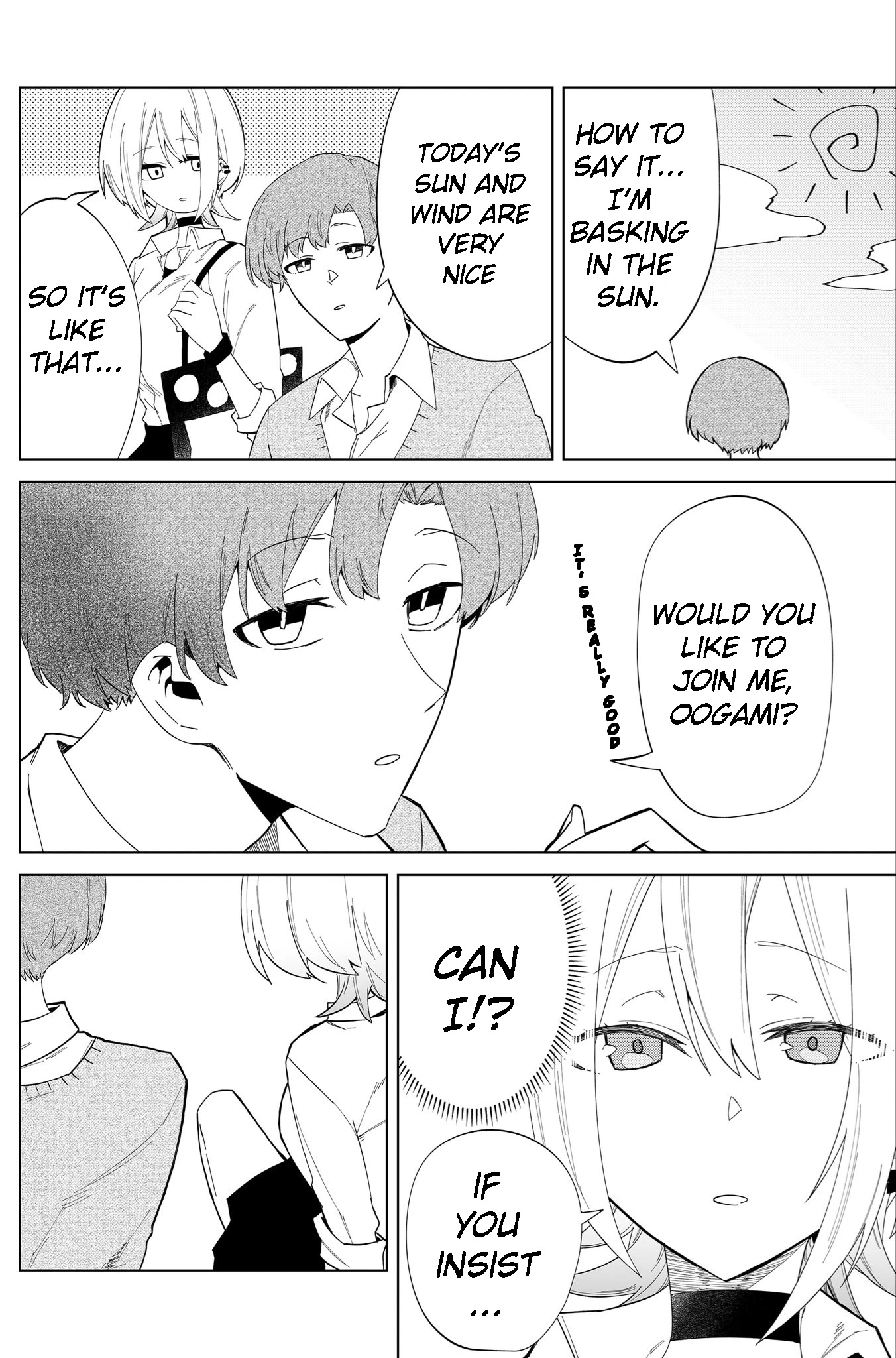 Wolf-chan Is Trying to Feign Indifference chapter 5.5 page 3