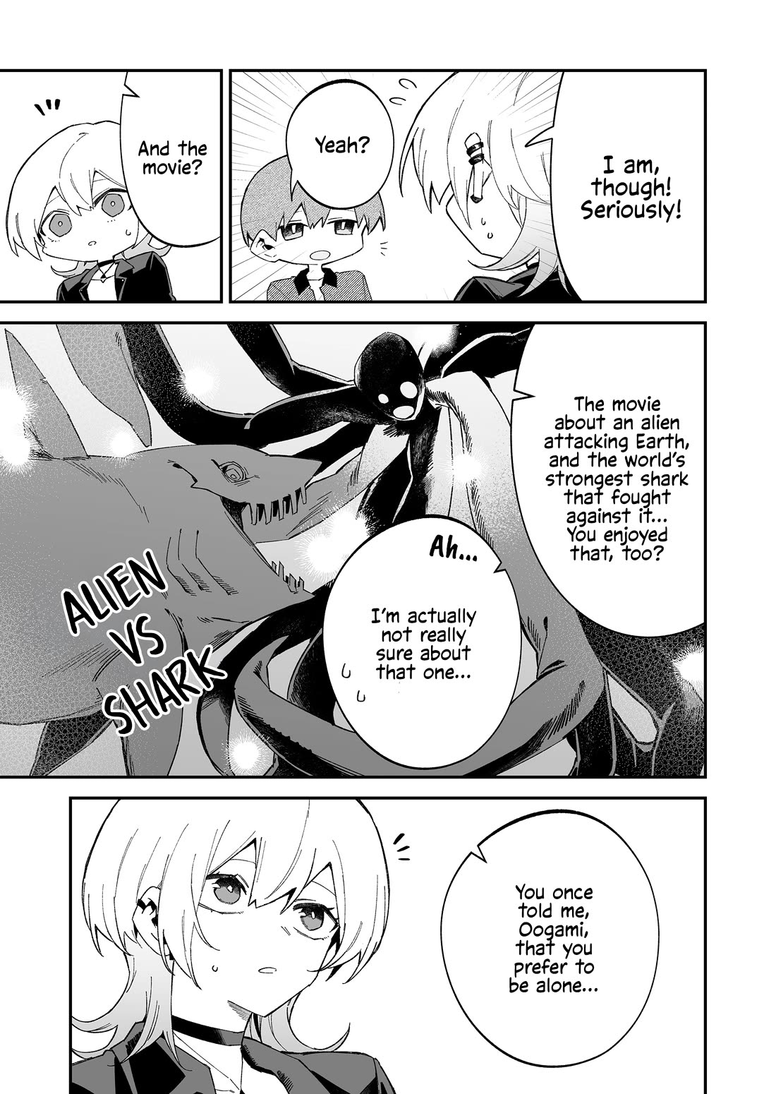 Wolf-chan Is Trying to Feign Indifference chapter 72 page 9