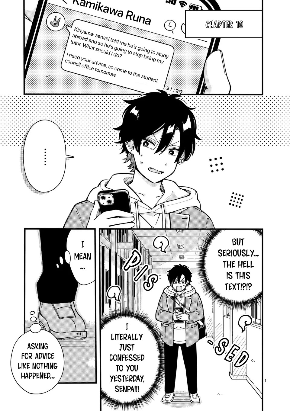 Wolf Falls in Love with Moon chapter 10 page 1