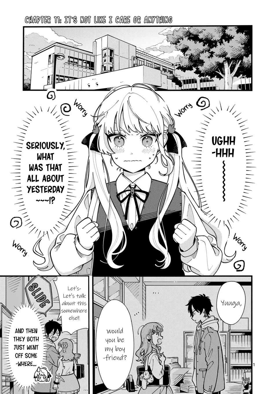 Wolf Falls in Love with Moon chapter 11 page 1