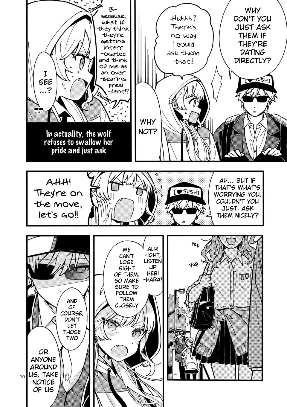 Wolf Falls in Love with Moon chapter 11 page 10