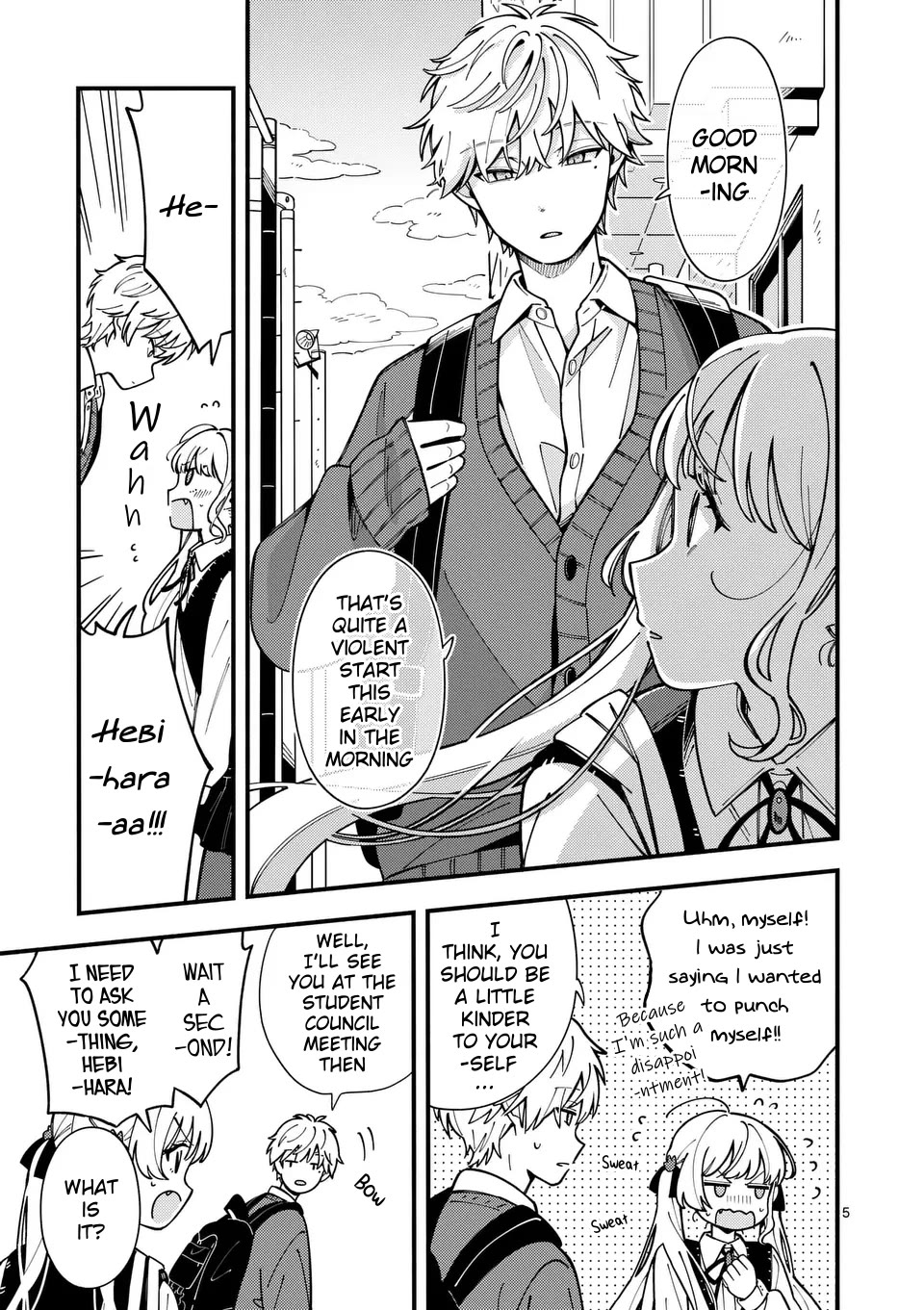 Wolf Falls in Love with Moon chapter 11 page 5