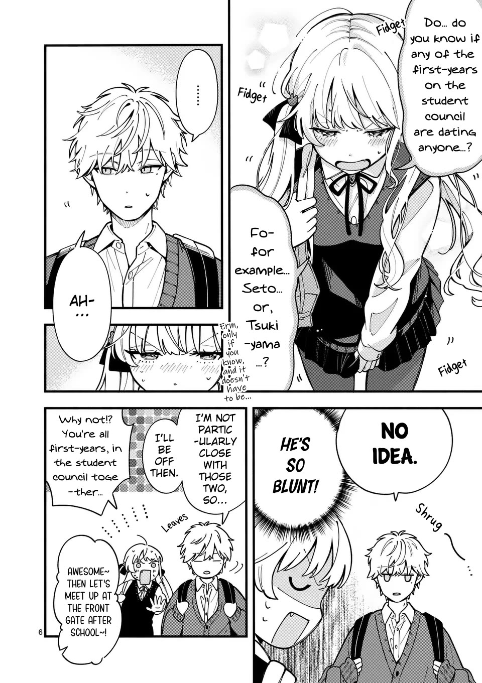 Wolf Falls in Love with Moon chapter 11 page 6