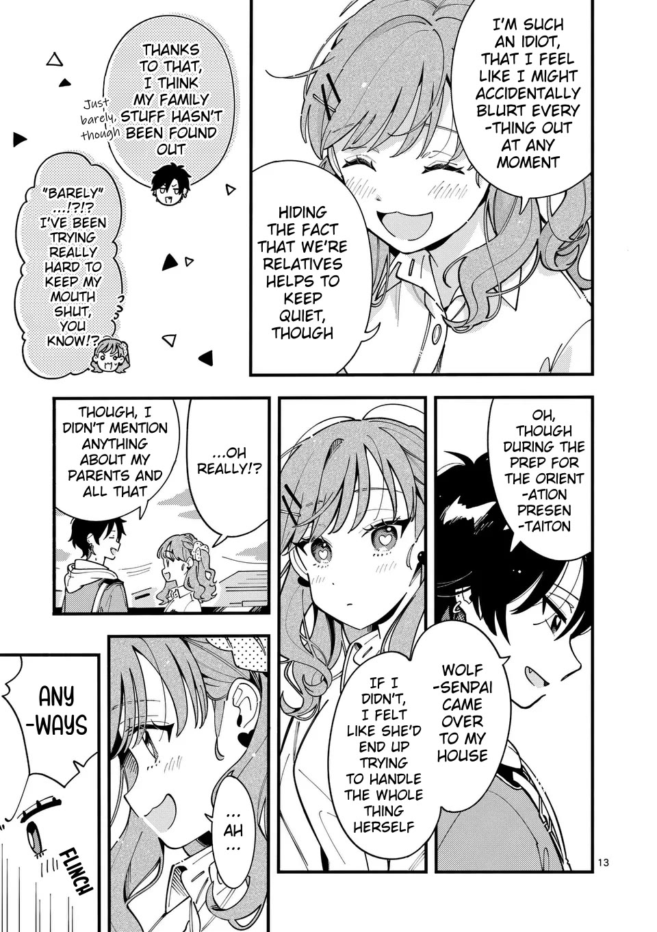 Wolf Falls in Love with Moon chapter 12 page 13