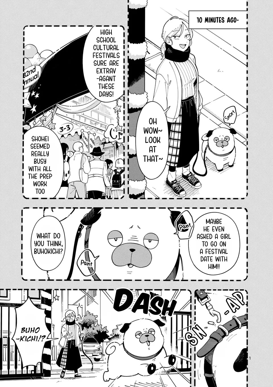 Wolf Falls in Love with Moon chapter 15 page 1