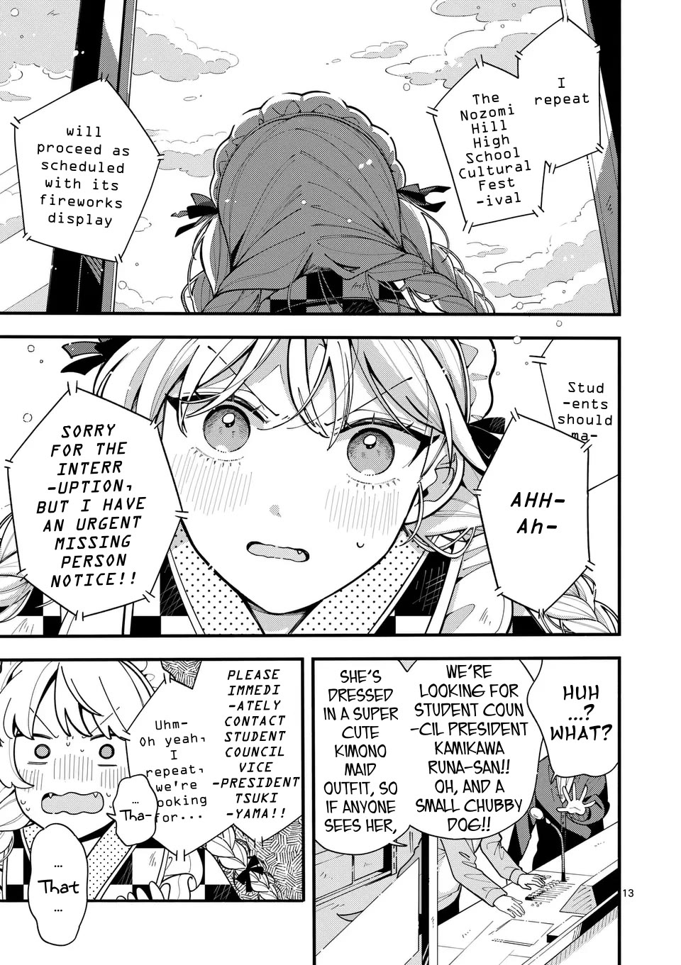 Wolf Falls in Love with Moon chapter 16 page 13