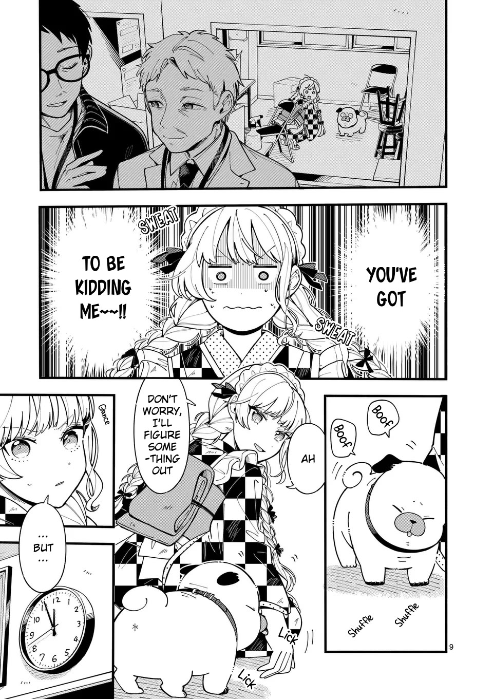 Wolf Falls in Love with Moon chapter 16 page 9