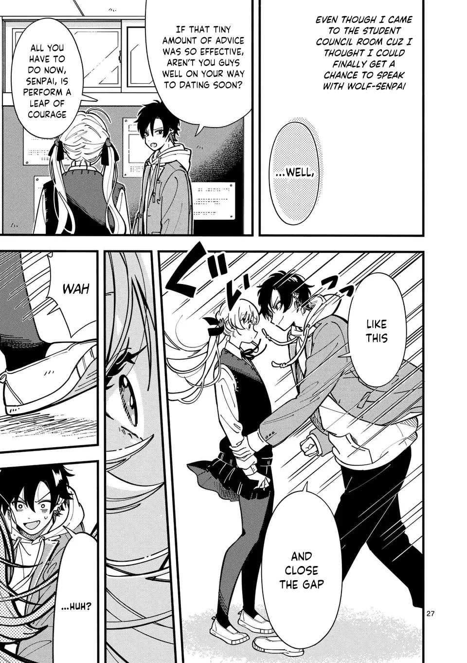 Wolf Falls in Love with Moon chapter 2 page 28