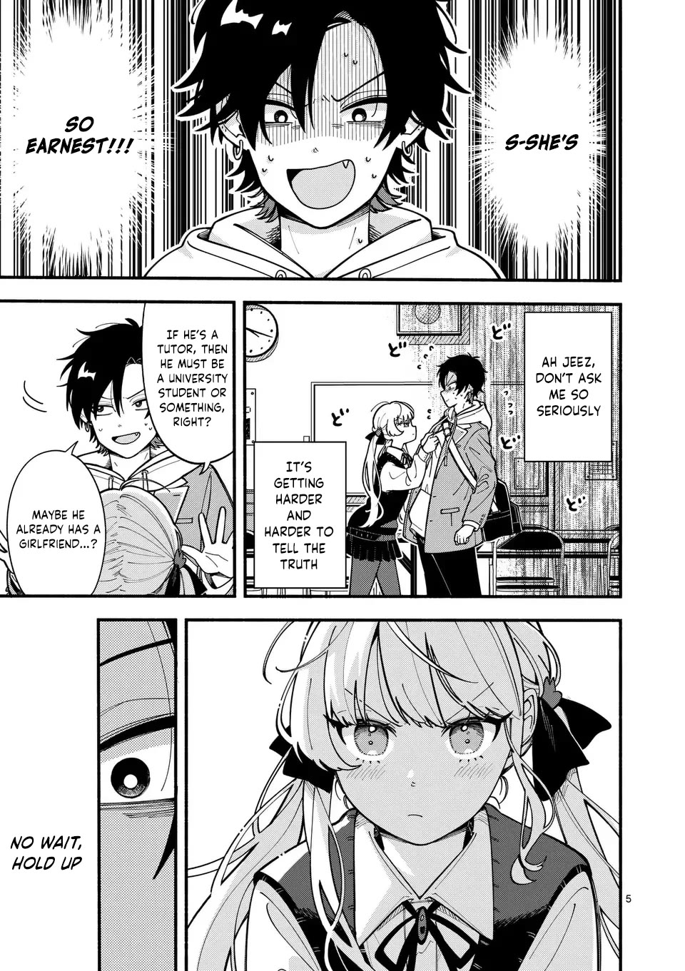 Wolf Falls in Love with Moon chapter 2 page 6