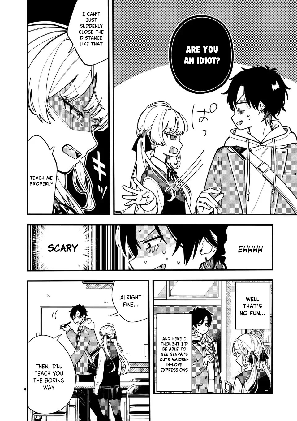 Wolf Falls in Love with Moon chapter 2 page 9