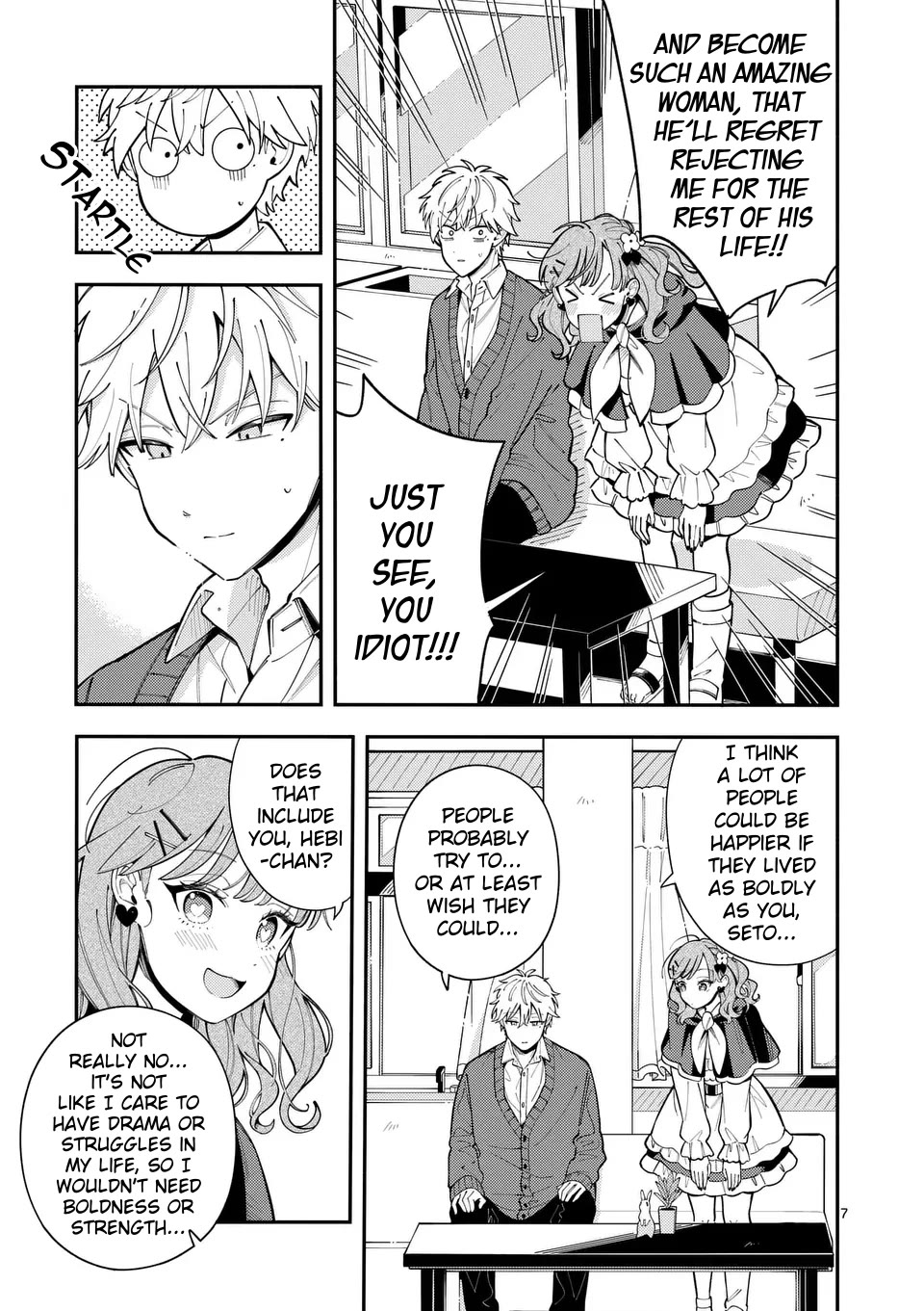 Wolf Falls in Love with Moon chapter 21 page 7