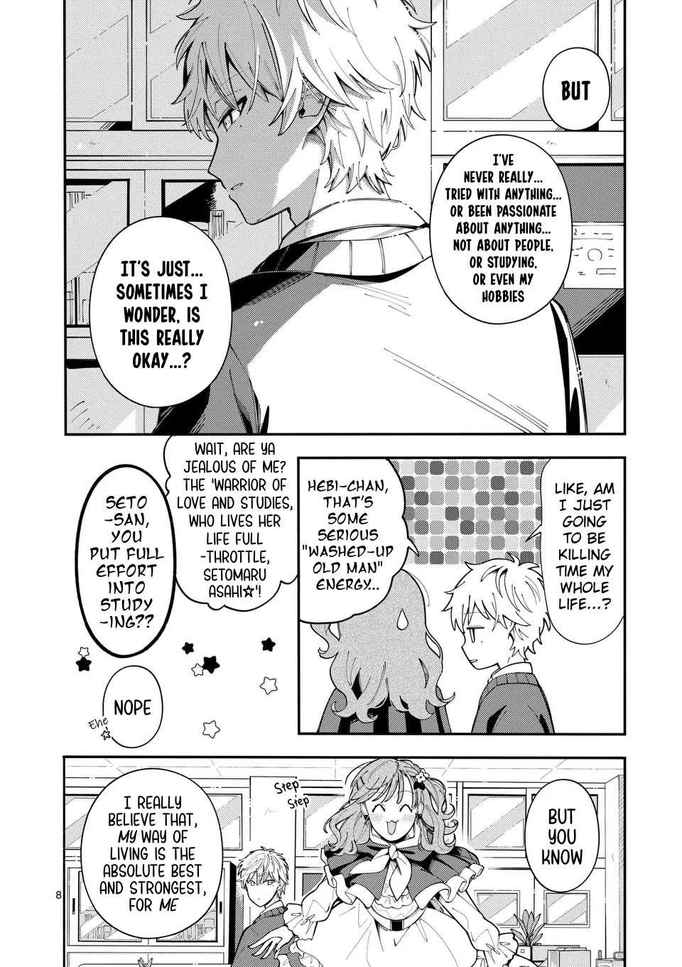 Wolf Falls in Love with Moon chapter 21 page 8