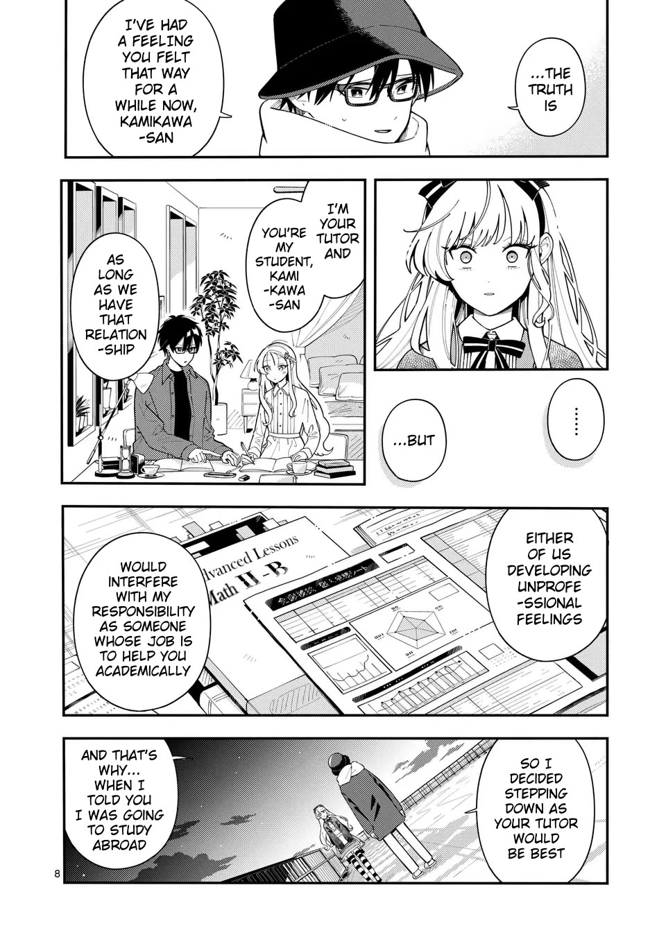 Wolf Falls in Love with Moon chapter 24 page 8