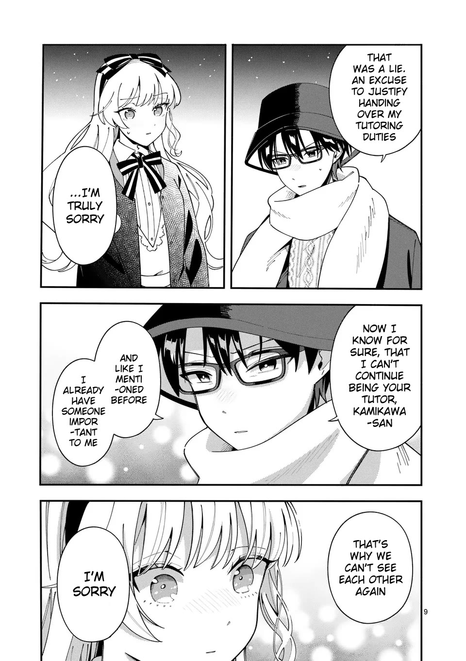 Wolf Falls in Love with Moon chapter 24 page 9