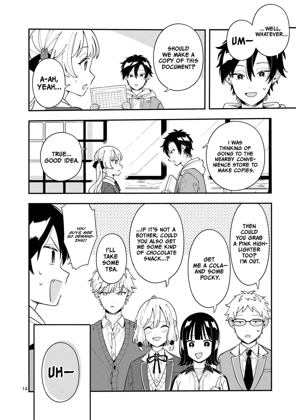 Wolf Falls in Love with Moon chapter 34 page 14