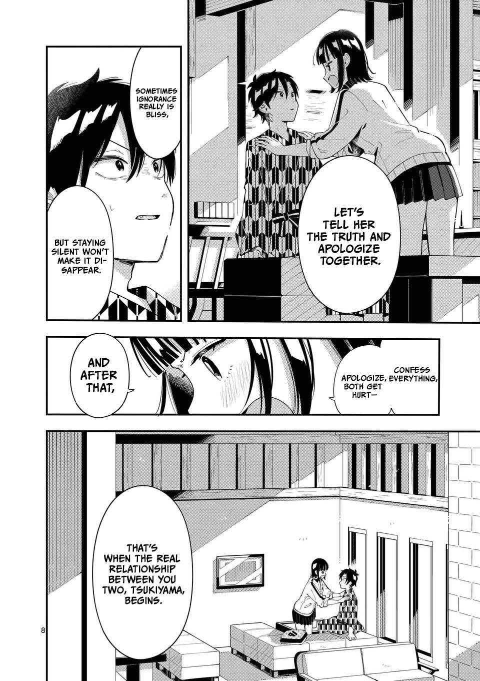 Wolf Falls in Love with Moon chapter 34 page 8