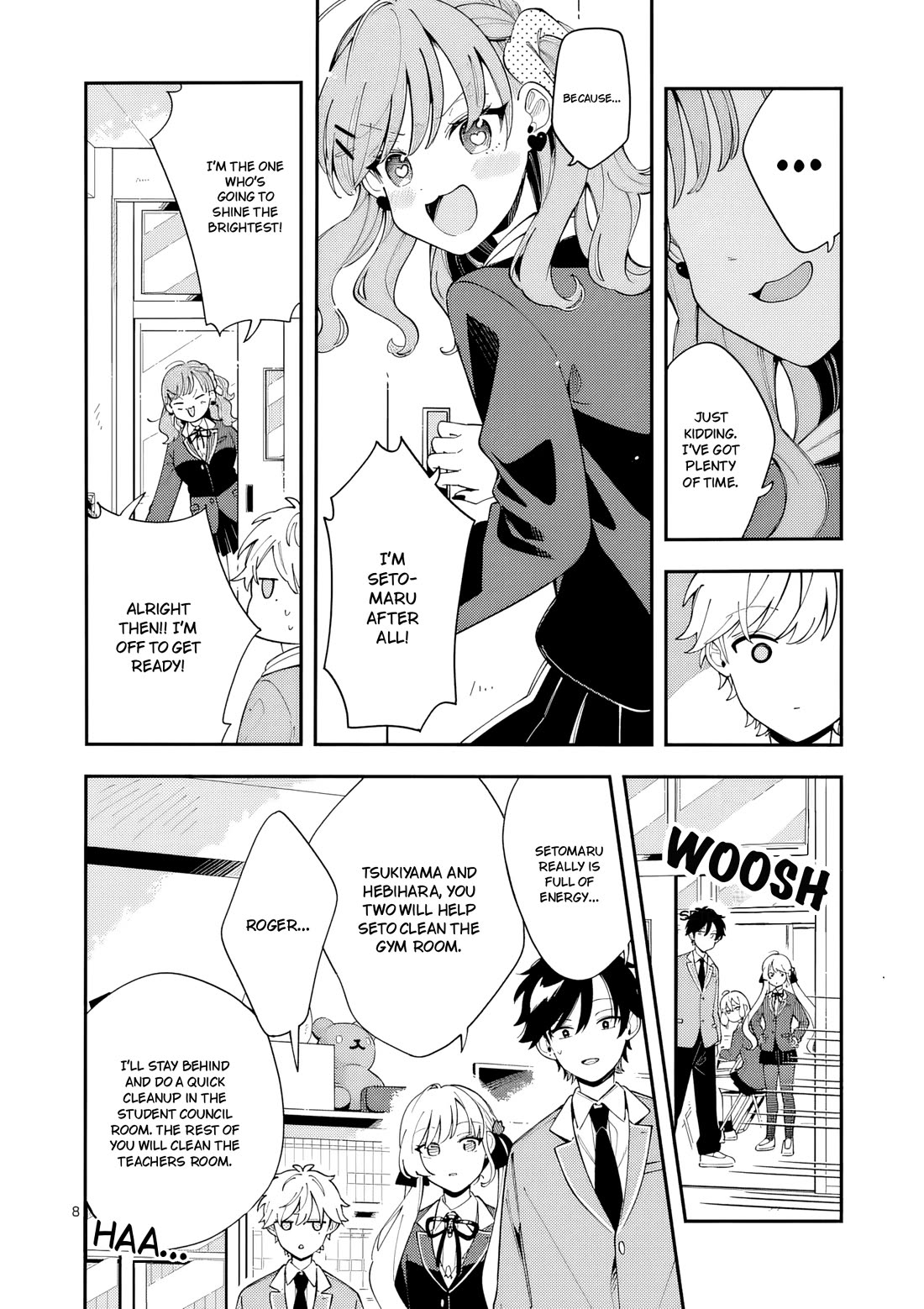 Wolf Falls in Love with Moon chapter 45 page 8