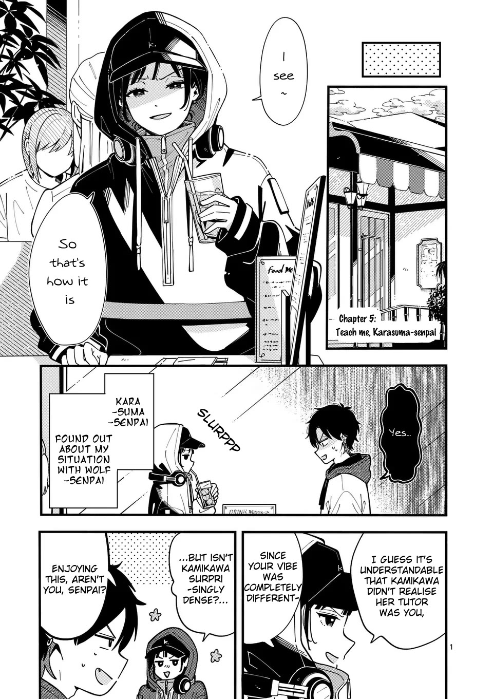 Wolf Falls in Love with Moon chapter 5 page 1