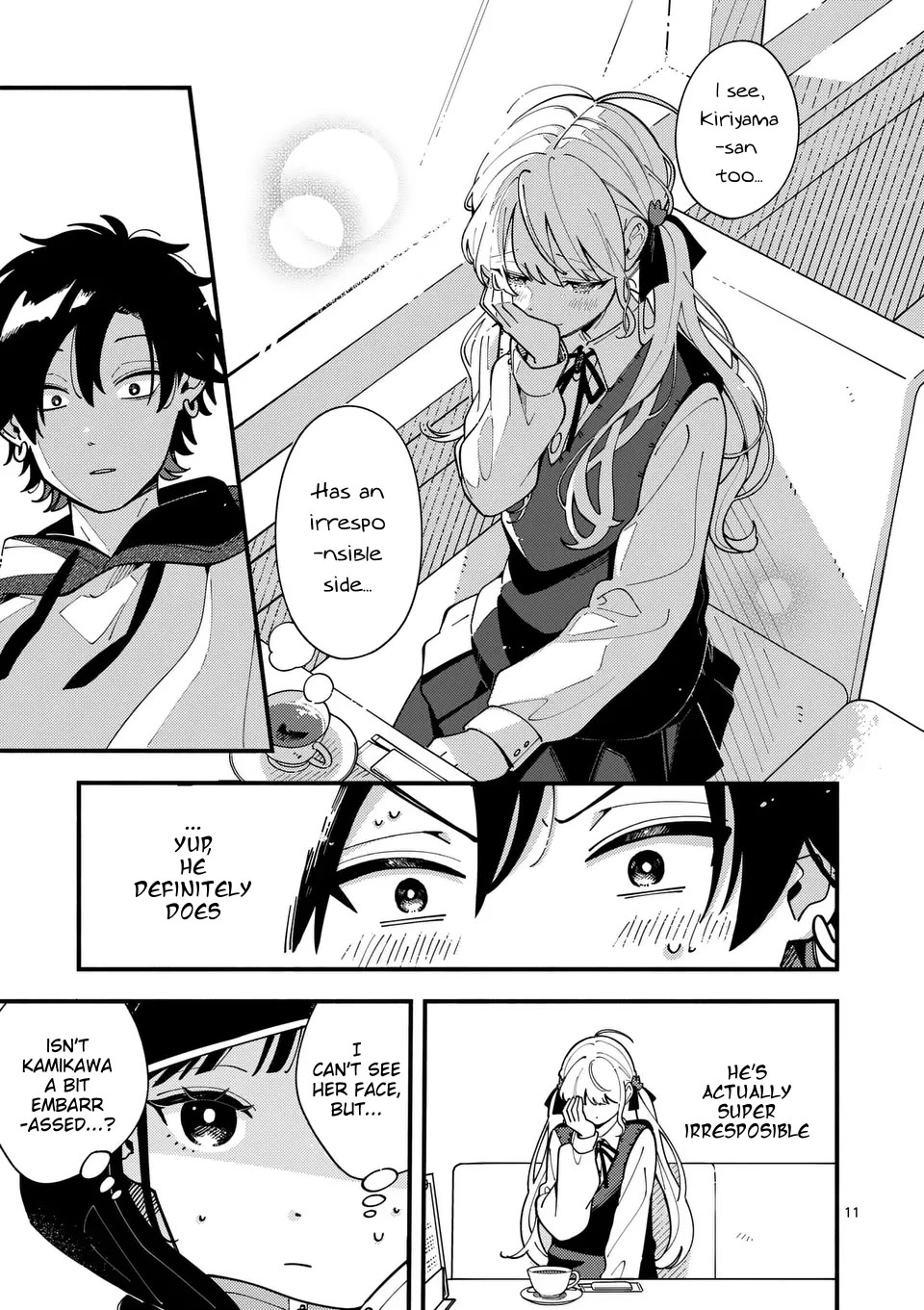 Wolf Falls in Love with Moon chapter 5 page 11