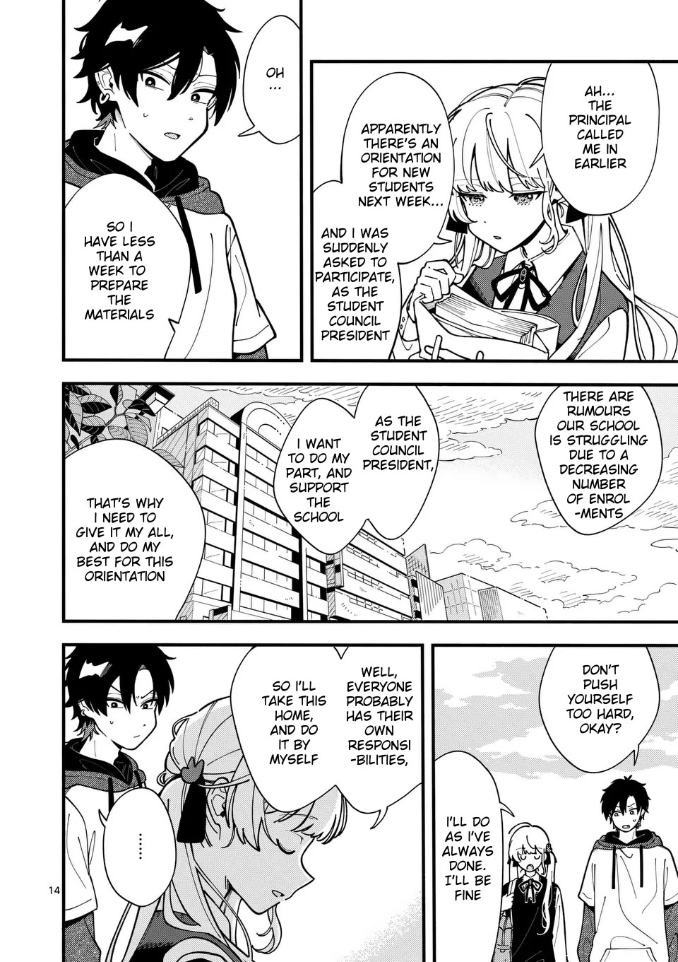 Wolf Falls in Love with Moon chapter 5 page 14