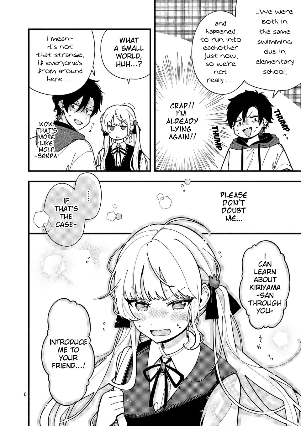 Wolf Falls in Love with Moon chapter 5 page 8