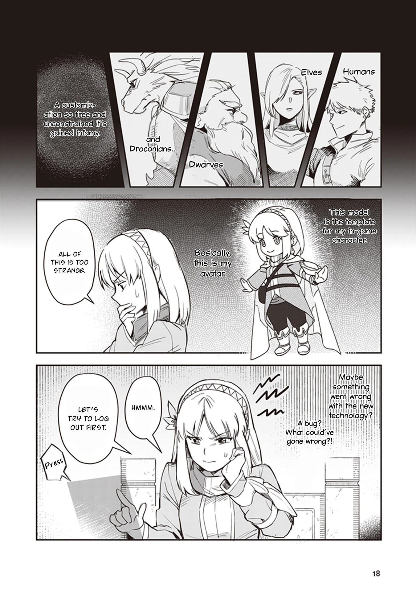 World of Leadale chapter 1 page 16