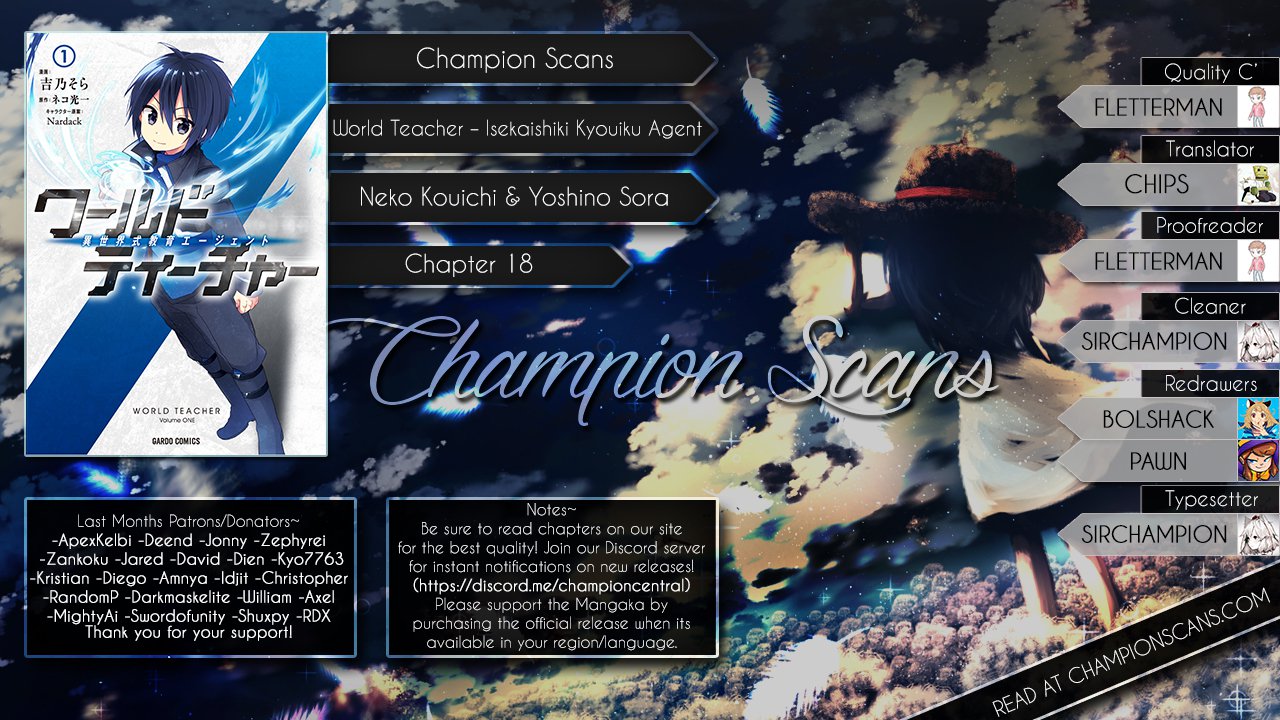 World Teacher - Isekaishiki Kyouiku Agent chapter 18 page 2