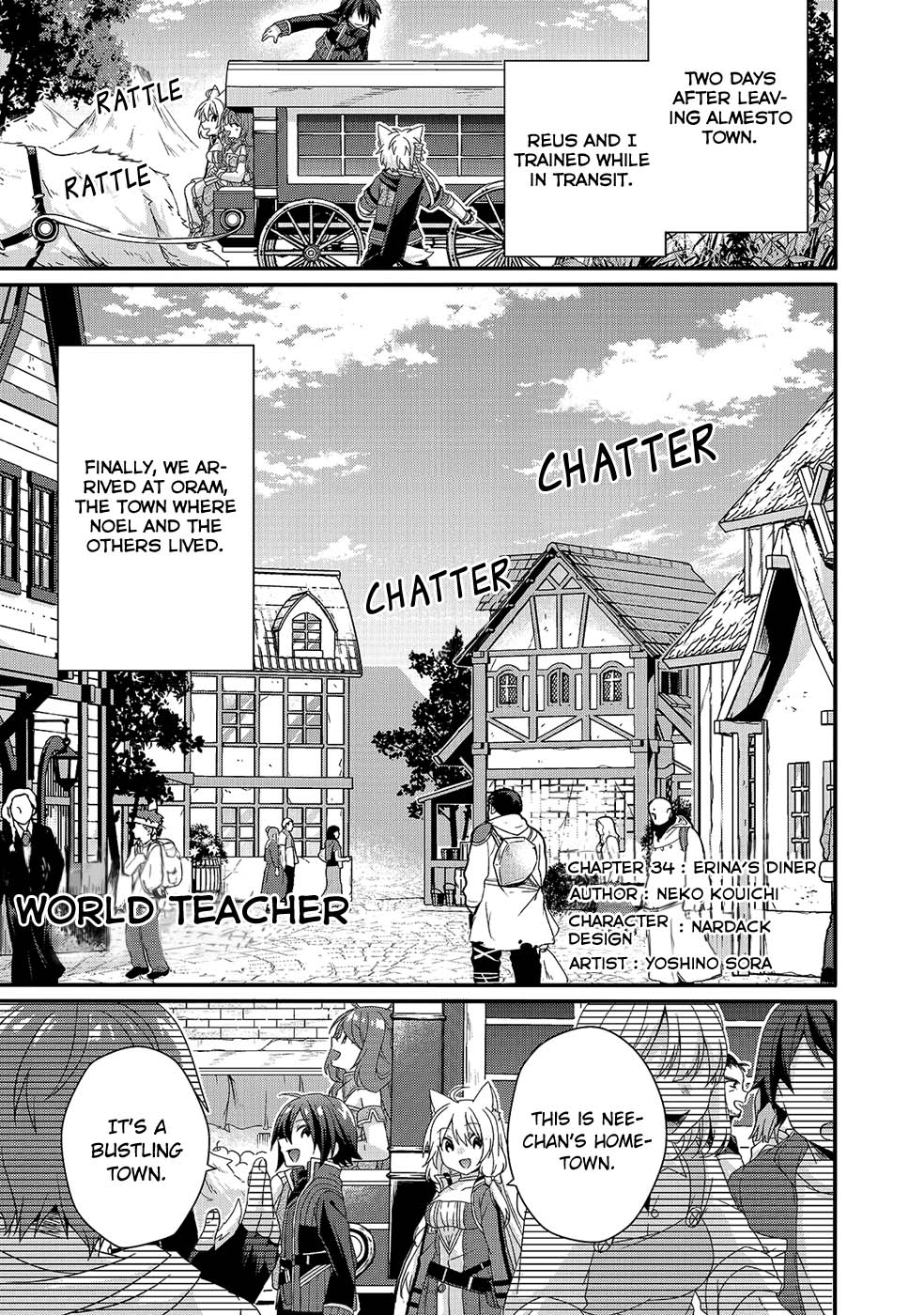 World Teacher - Isekaishiki Kyouiku Agent chapter 34 page 1
