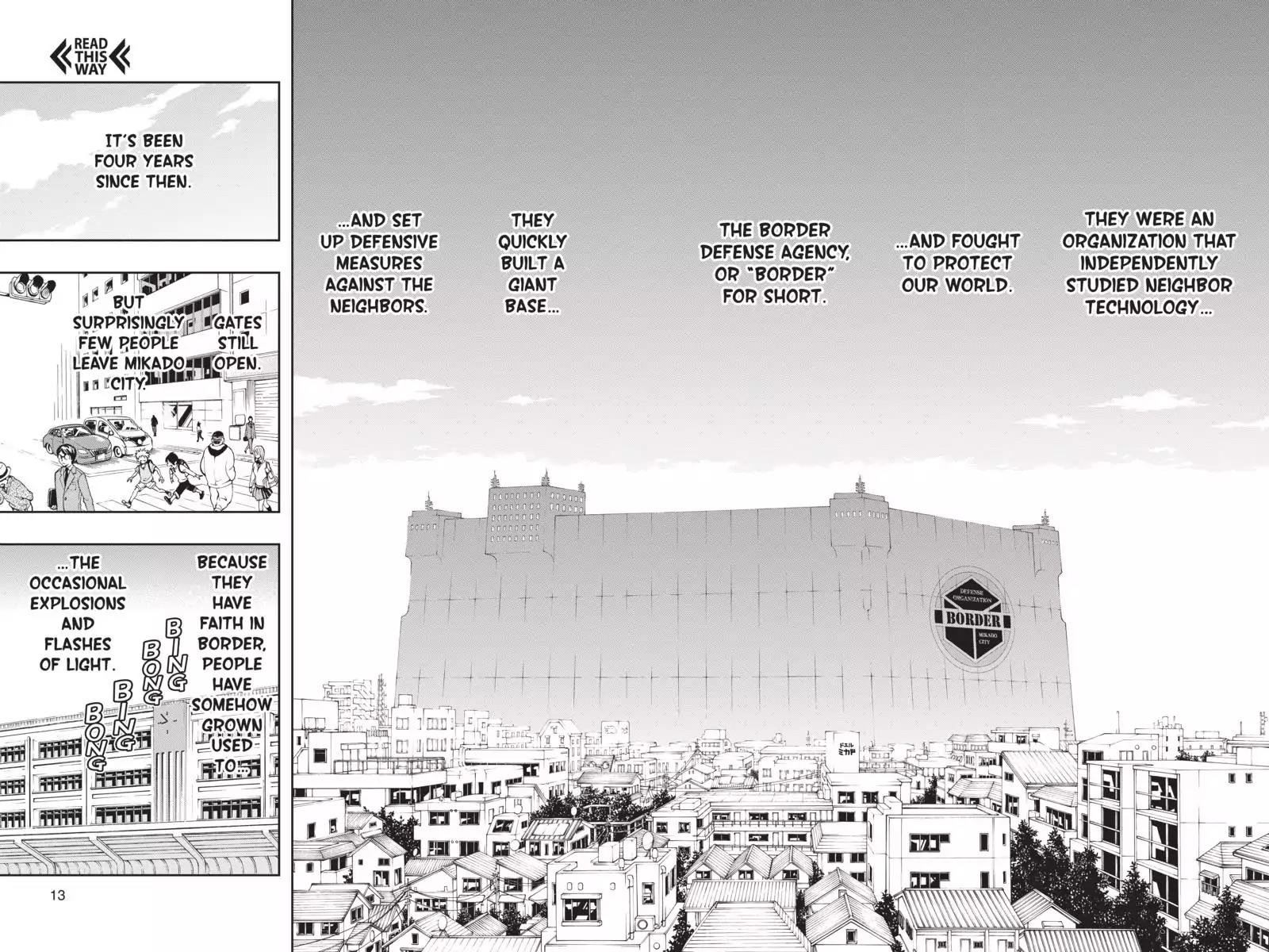 World Trigger chapter 1 page 15