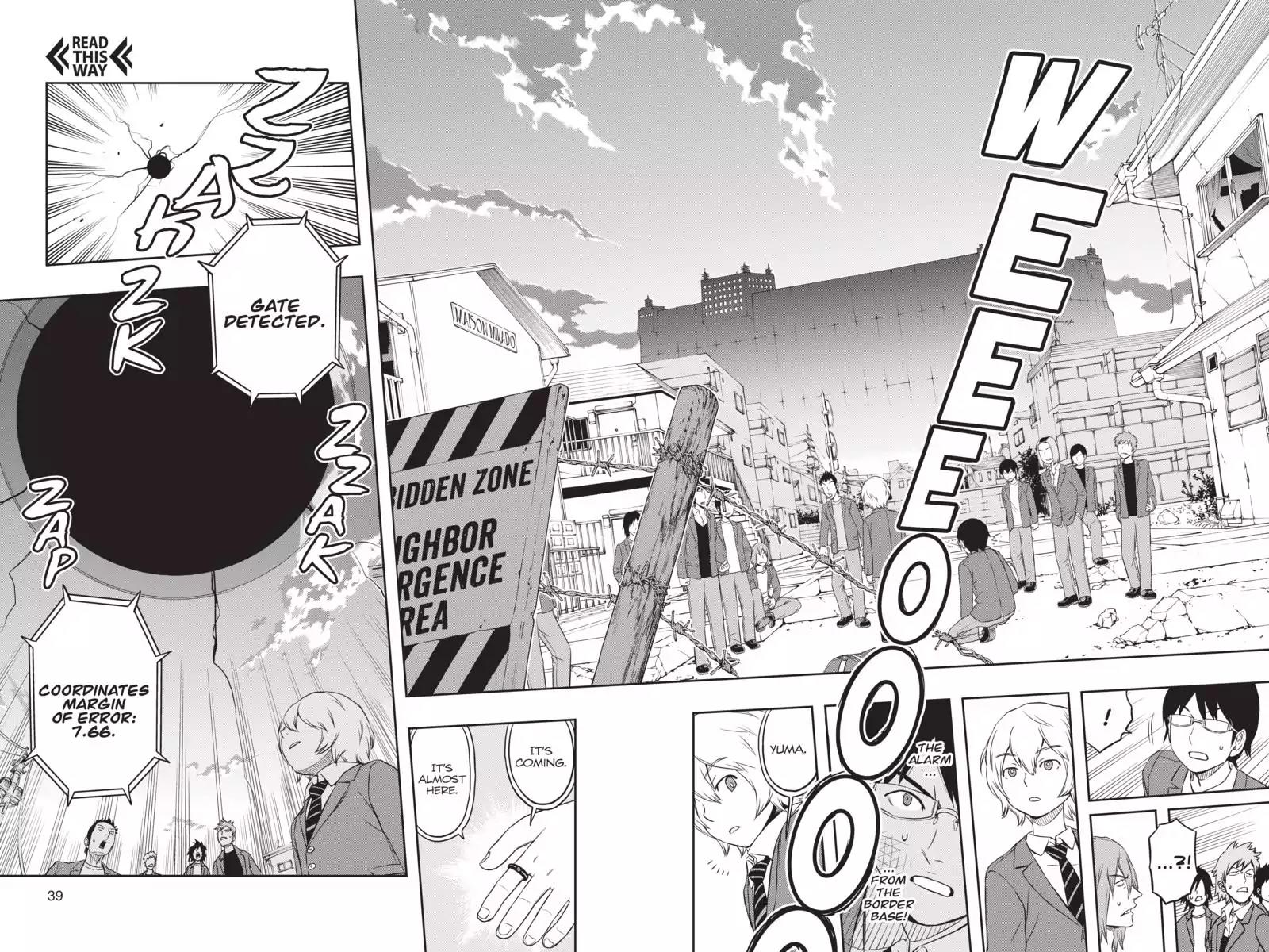 World Trigger chapter 1 page 40