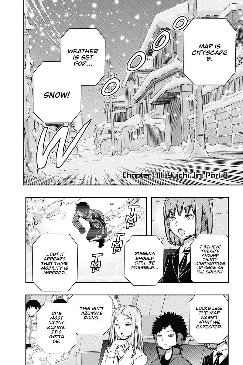 World Trigger chapter 111 page 2